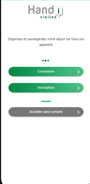 Handivisites screenshot