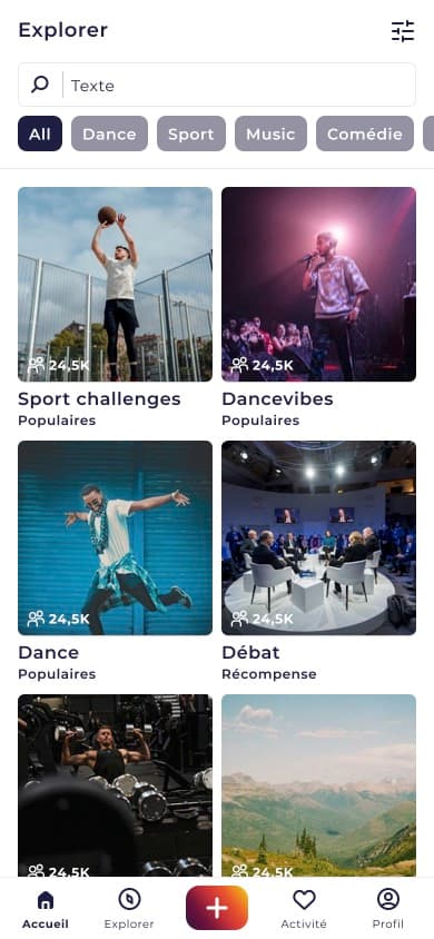 Youzem App - Écran 3